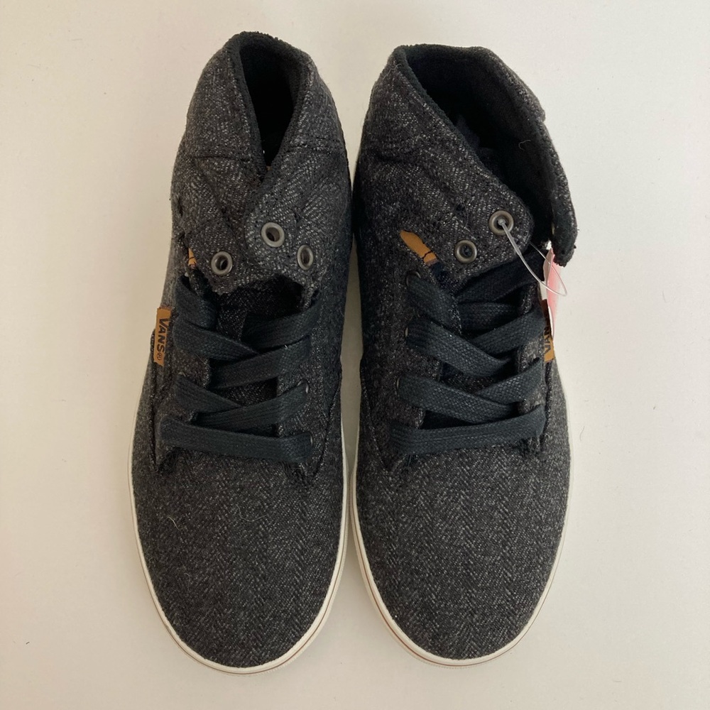 *Vans Winston Hi New Heather Black High Top Sneaker Shoes